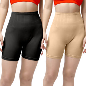 Mahavir Secrets Tummy Shaping High Coverage Short Shapewear - XXL (Free Size)