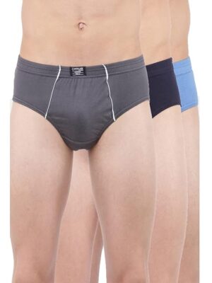 Dollar Lehar Super Combed Cotton Men's Pack of 3 Briefs - Size 85