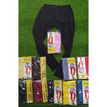 Comfort Rich Women’s Ankle Leggings – Free Size, Multi-Color