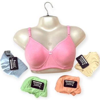 NOKS Blissful Non-Padded Cotton T-Shirt Bra – 1pcs Combo