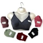 Tik Tok D-Cup T-Shirt Bra for Women – Non-Padded, Wire-Free Cotton Comfort