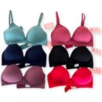 Bodicea Cotton Padded Bras – Pick Any 3 | Stylish Comfort | 6 Colors | Adjustable Straps