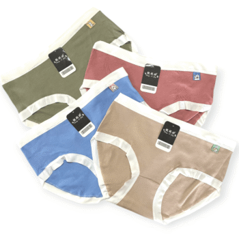 Women's Imported Seamless Panty Set – Pack of 4 | Free Size | Soft & Stretchable