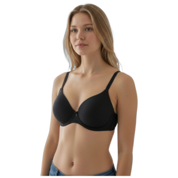 Lotus Women's SuperSoft Padded T-Shirt Bra – Seamless Daily Wear (Sizes 30 to 40)