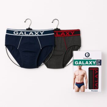 Galaxy Men’s Cotton Comfort Brief – Premium Innerwear for Daily Use | Soft & Stretchable Fit