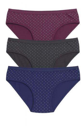 Women's Cotton Printed Panty Combo – 3 Pcs (Comfort Fit | Soft Fabric | Everyday Wear)