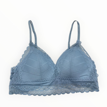 Soft Lace Non-Padded Bralette – Coffee Brown