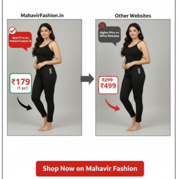 Premium Women’s Stretchable Ankle Leggings – High Waist, Ultra Soft & Perfect Fit