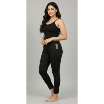 Comfort Rich Women’s Ankle Leggings – Free Size, Multi-Color